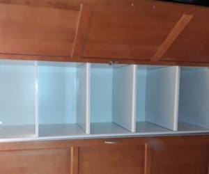 Kitchen cabinets
