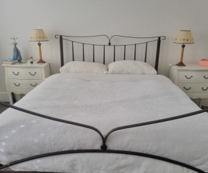 Queen bed frame