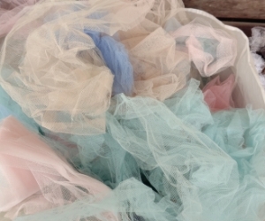 Tulle tutu fabric
