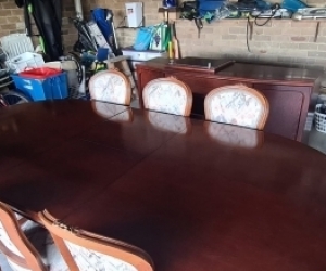 Dining Table and 8 chairs