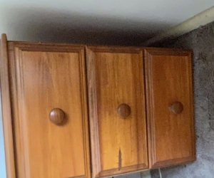 Dresser drawers & 2 x side tables