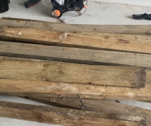 Treated Pine R/S Sleeper H4 CCA 150 X50 2.4 mtr X 33
