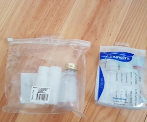 Toiletry bottles