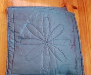 Throw and cushion covers