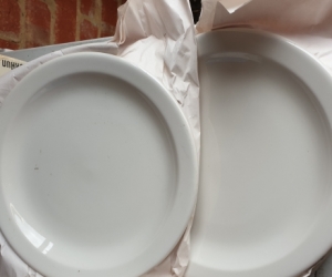 Catering plates in excellent condition