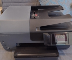 HP 6830 Inkjet Multi-Function Printer in fair working order