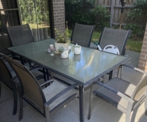 Outdoor setting - 7 piece