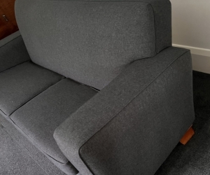 Club sofa - fully restored and reupholstered