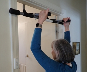 "Iron Gym' exercise Door Gym